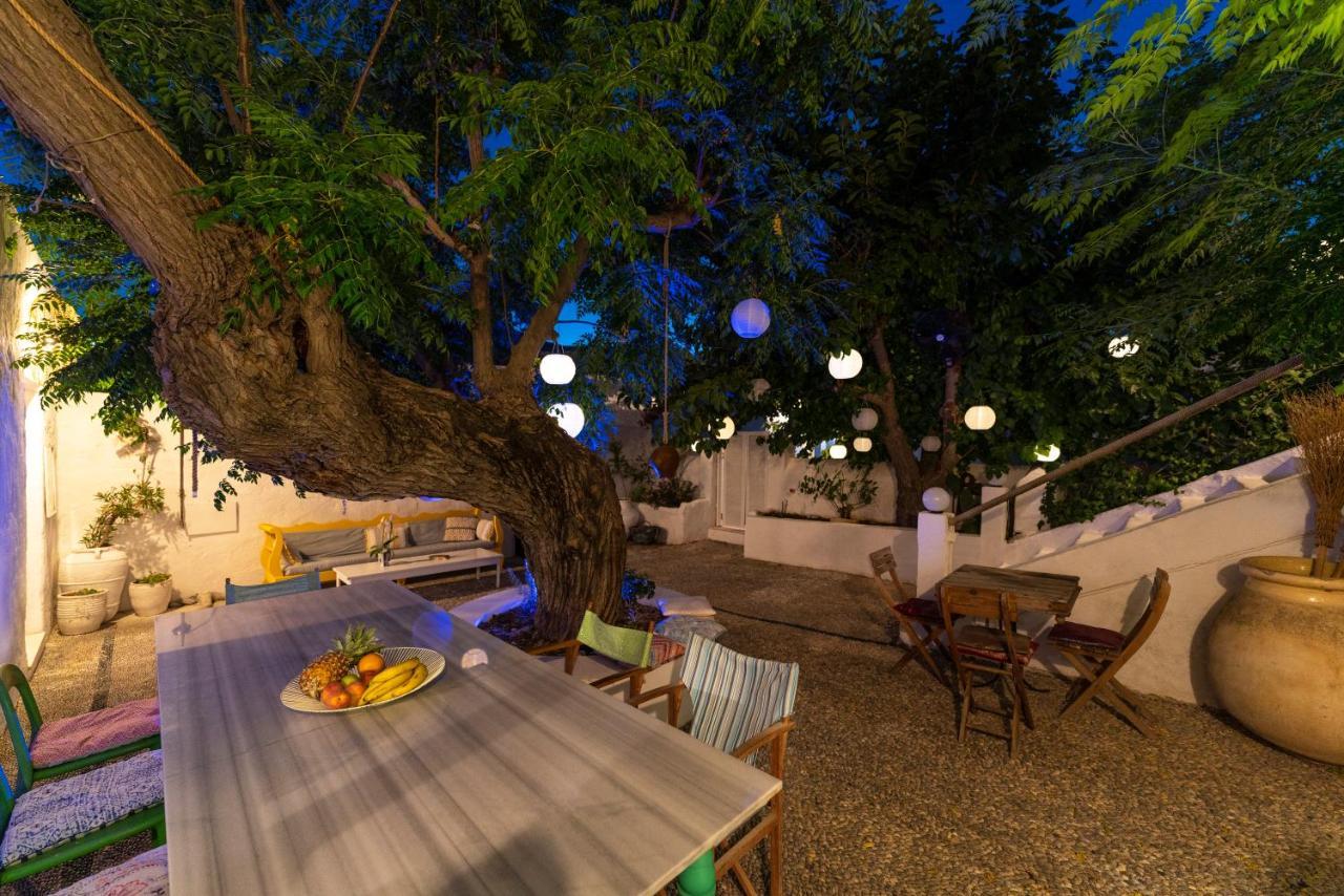 Villa Casa Angelina Lindian House With Large Garden Líndos Esterno foto
